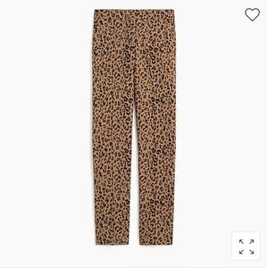 J.Crew Leopard Jamie Ankle Pant NWT Size 2